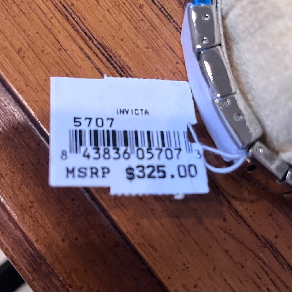Invicta Blue and Silver Watch NWT💙🩶 NWT - Picture 7 of 8